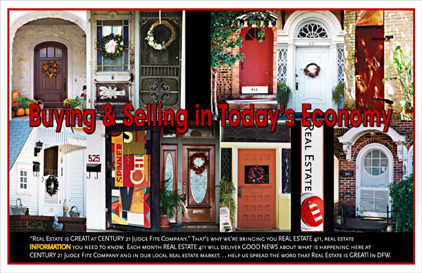 Postcard Design for Real Estate 411 Program for Realtor Direct Mail Campaign