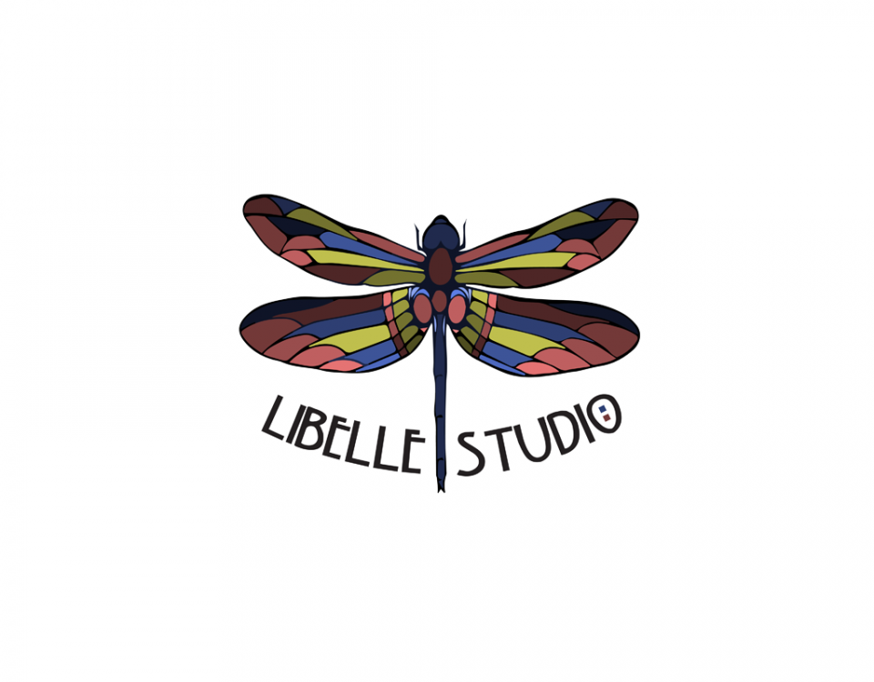 libelle studio salt lake city logo design by sandy hibbard creative