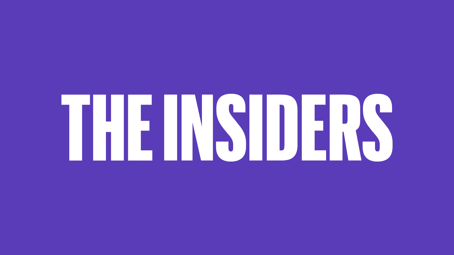 the INSIDERS on real estate and marketing logo