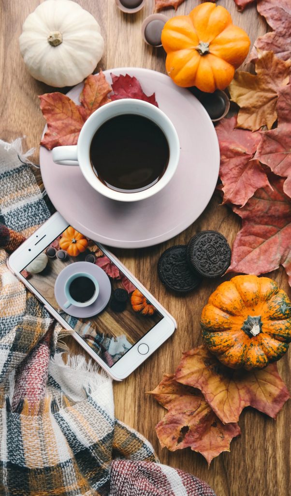 20 ideas for 4th quarter marketing fall pumpkins and hot coffee