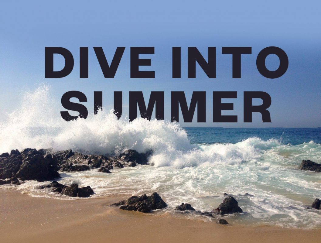 dive into summer waves on the beach
