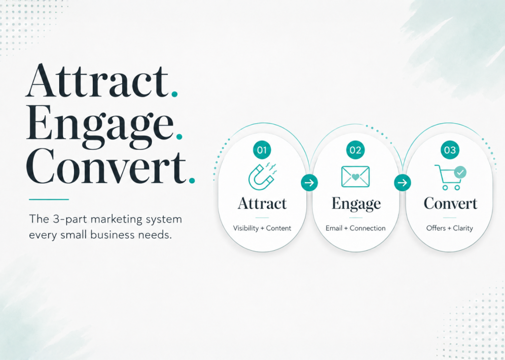 The 3-Part Marketing System Every Small Business Needs
