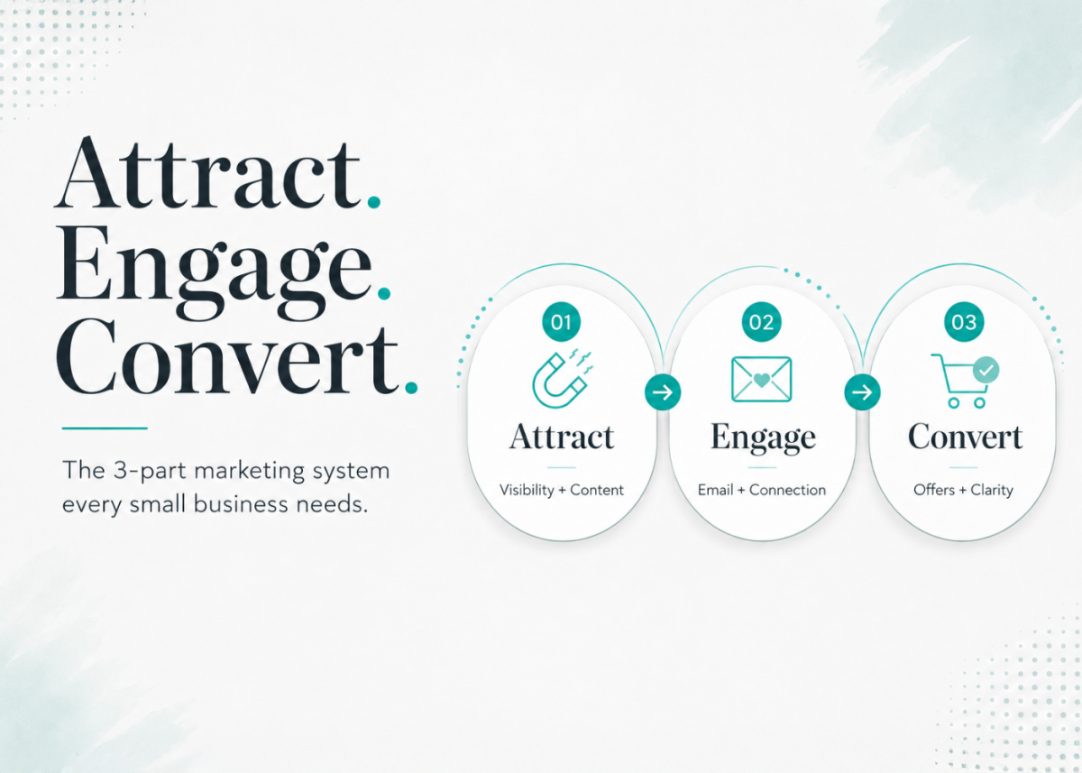 The 3-Part Marketing System Every Small Business Needs